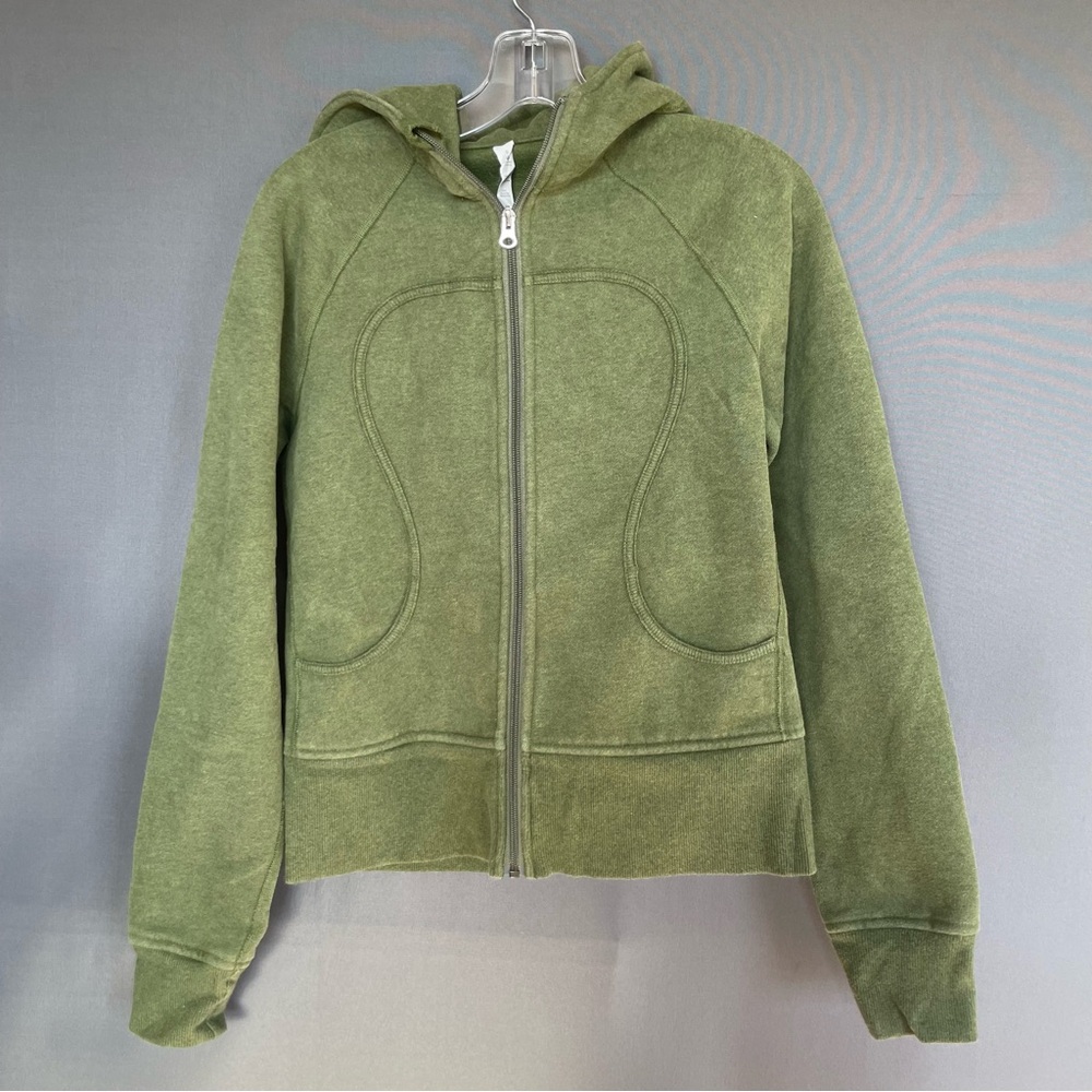 Lululemon green zip up sweater